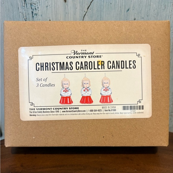 Nostalgic Christmas Caroler Candles Set - Picture 2 of 8